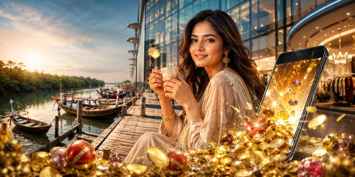 খুলনায় মোবাইলে ক্যাসিনো গেম খেলছেন একজন ব্যবহারকারী